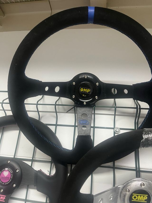 Valente tipo OMP Corsica preto e azul