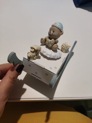 Carillon vintage in legno colorato