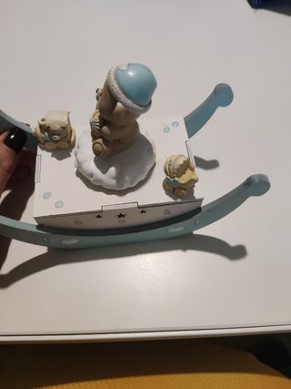 Carillon vintage in legno colorato