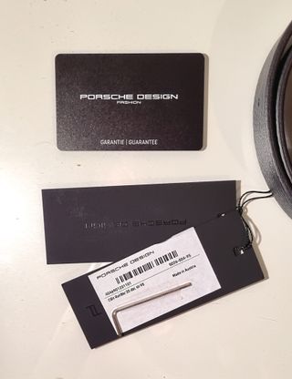 Porsche Design Montana Cinturón Cuero