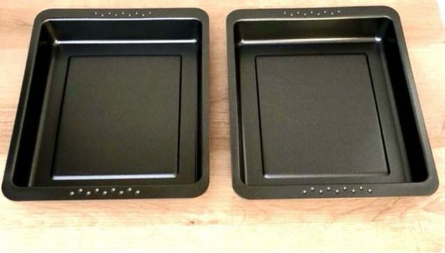 CONJUNTO DE 2 MOLDES RETANGULARES PARA FORNO