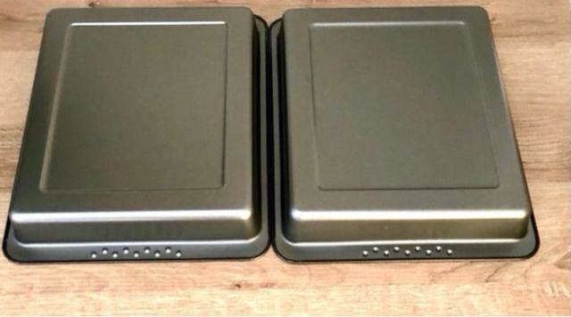 CONJUNTO DE 2 MOLDES RETANGULARES PARA FORNO