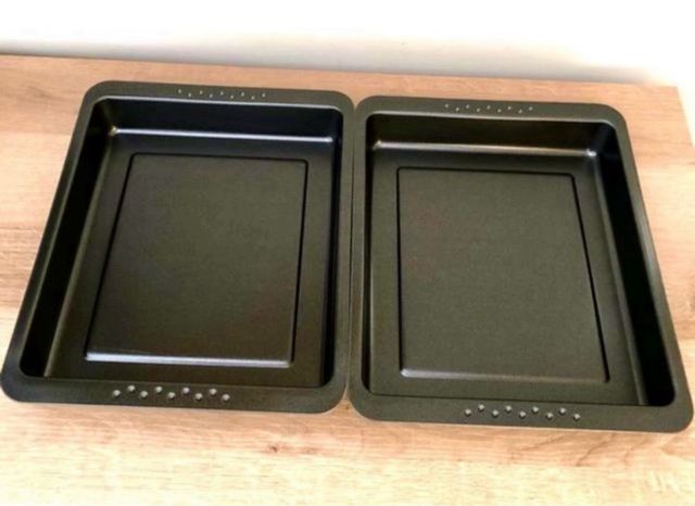 CONJUNTO DE 2 MOLDES RETANGULARES PARA FORNO