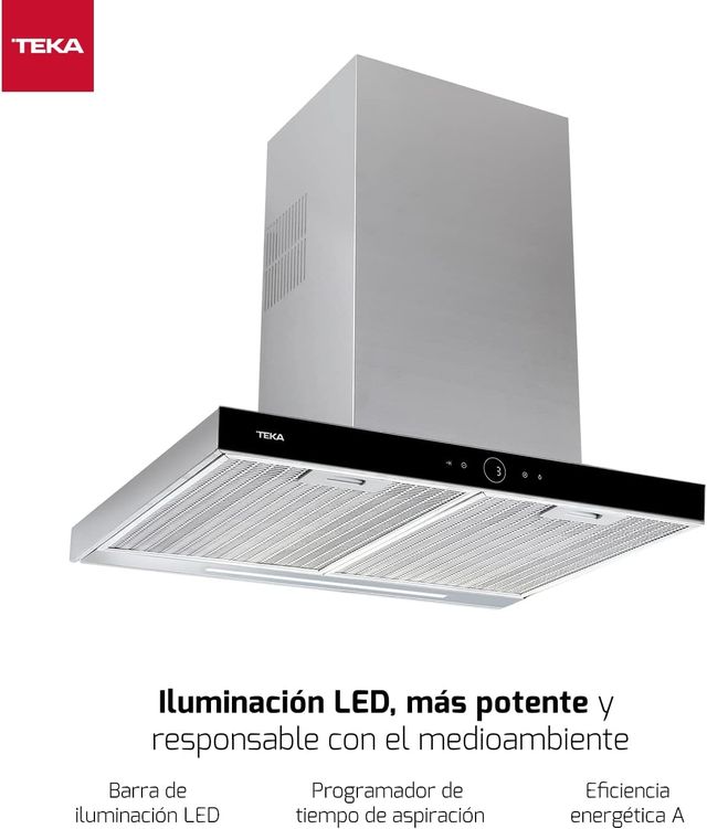 Teka DLH 786 T - Cappa di scarico 70 cm, comandi