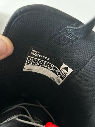 BOTAS BURTON MOTO 