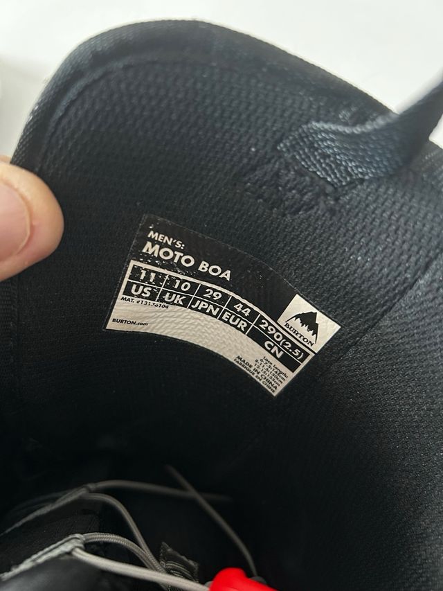 BOTAS BURTON MOTO