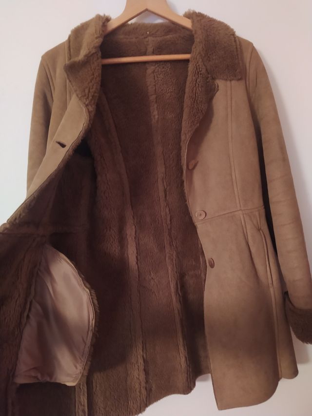 Chaquetón piel vuelta