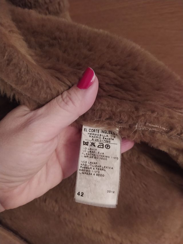 Chaquetón piel vuelta