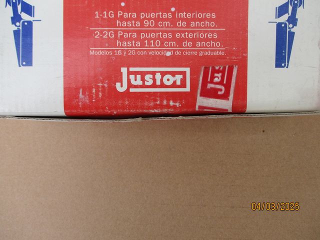 FRENO RETENEDOR JUSTOR 1-1G PLATA (0112.1)