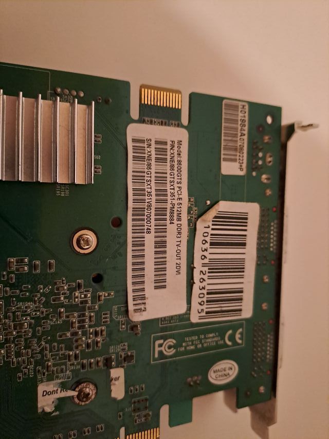 Placa Gráfica Nvidia GeForce 8600 GTS
