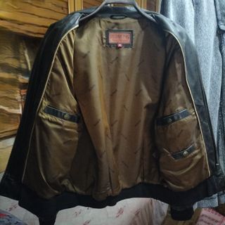 CAZADORA CUERO HOMBRE 