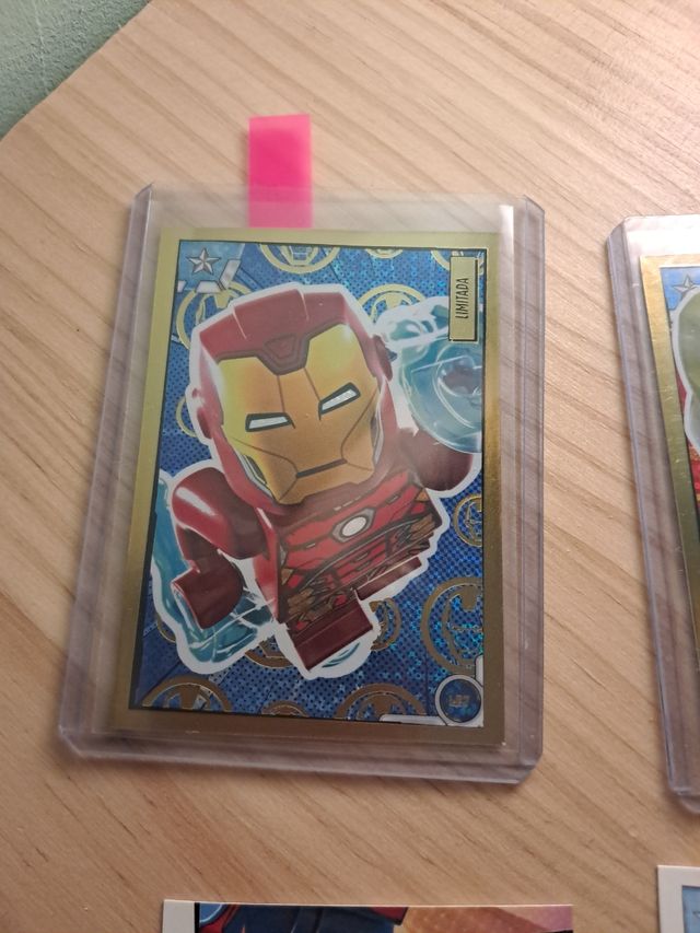 Pack cartas lego vengadores