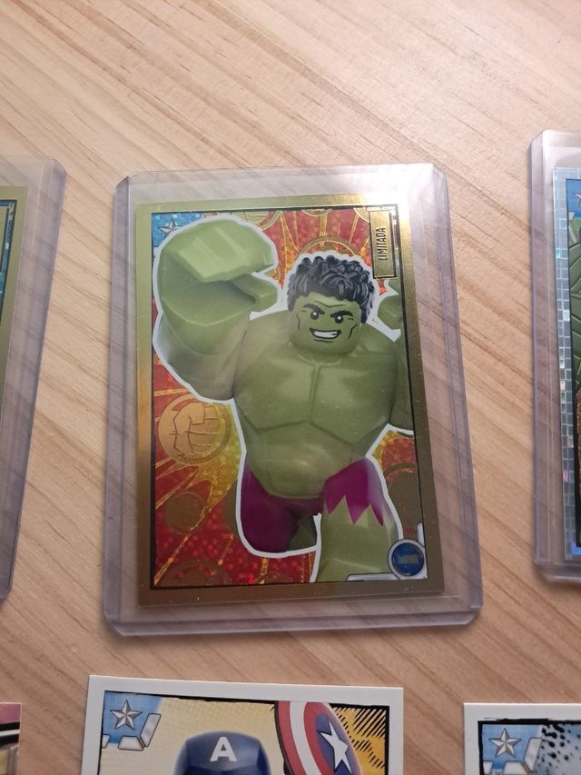 Pack cartas lego vengadores