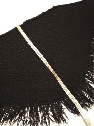 Cha, toquilla, encharpe negro 