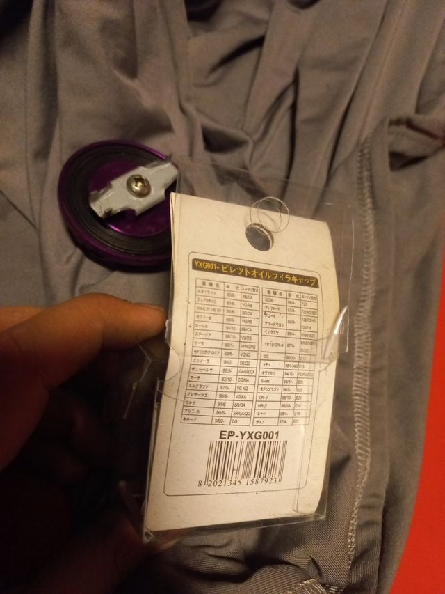 Tappo olio lancer mitsubisci