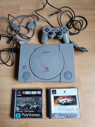 CONSOLA PLAYSTATION +JUEGOS+ MANDO 