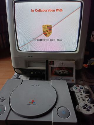 CONSOLA PLAYSTATION +JUEGOS+ MANDO 