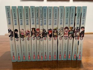 Blue Exorcist manga dal 1 al 15