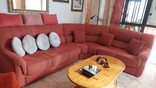 Sofá en L de 3 módulos