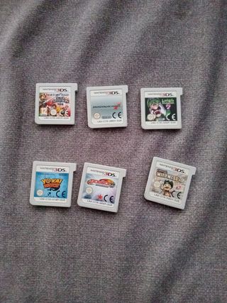 selección de juegos Nintendo 3ds