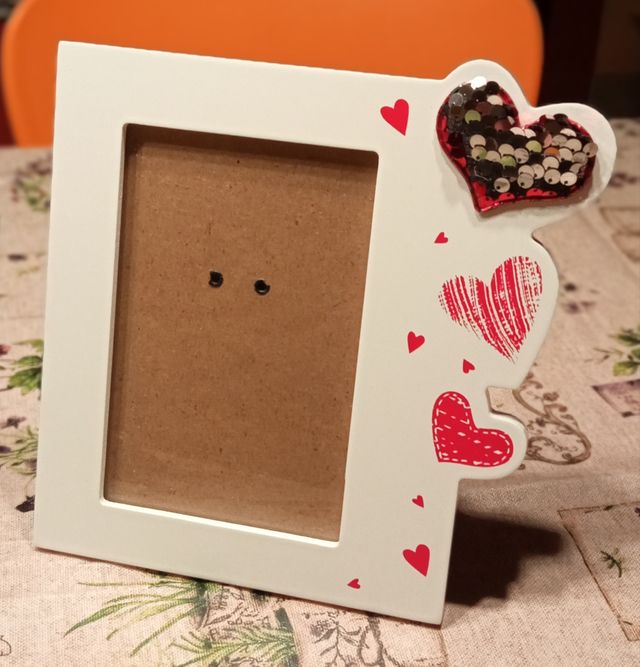 Portafoto fotografia cuore amore nuovo