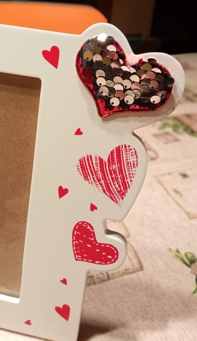 Portafoto fotografia cuore amore nuovo