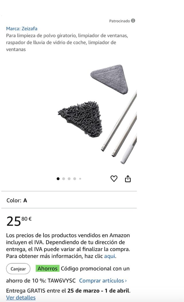 Fregona para limpiar