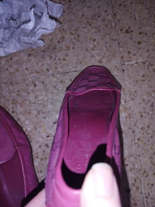 Mocasines gucci rosas