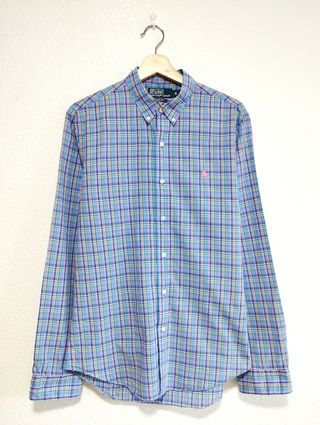 Camisa de cuadros de Ralph Lauren.