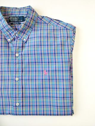 Camisa de cuadros de Ralph Lauren.