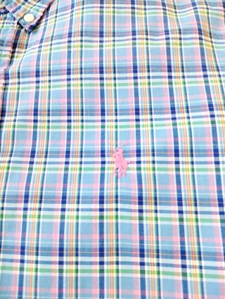 Camisa de cuadros de Ralph Lauren.