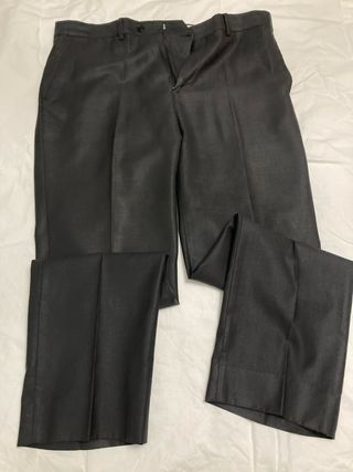 Pantalón vestir negro Zara