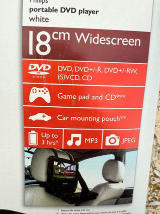 DVD Consola portatil Philips 2 en 1