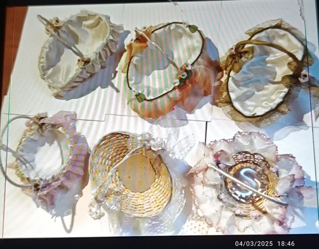 Liquidación Cestas boda petalos