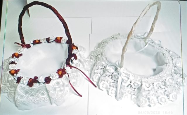 Liquidación Cestas boda petalos