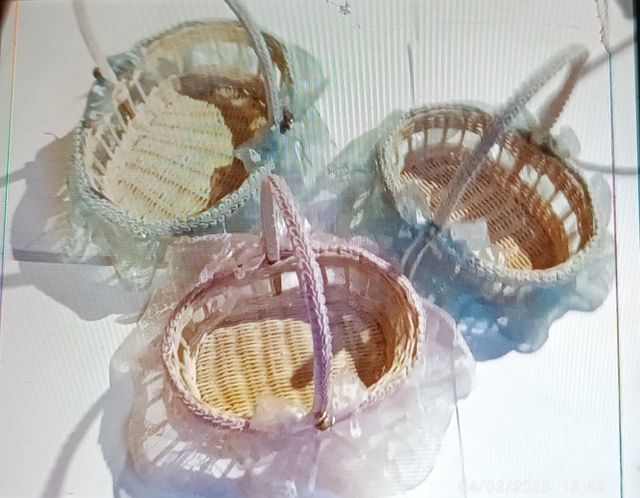 Liquidación Cestas boda petalos