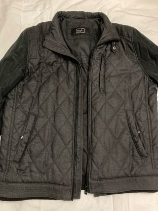 Cazadora vestir negra