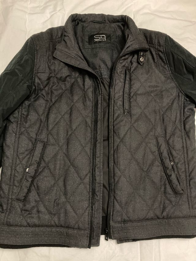 Cazadora vestir negra