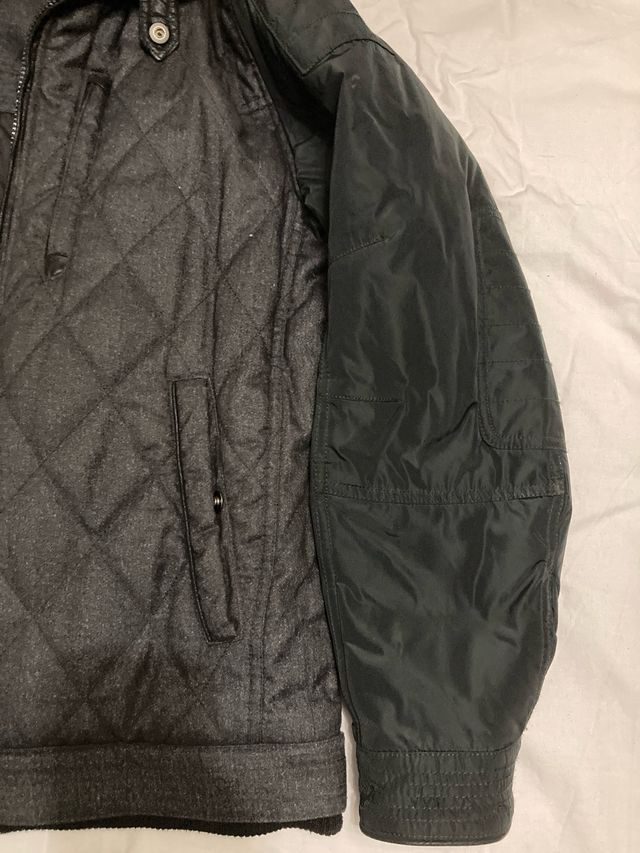 Cazadora vestir negra