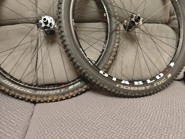 Ruedas 27'5 NOVATEC DIABLO. 11 velocidades (HG)