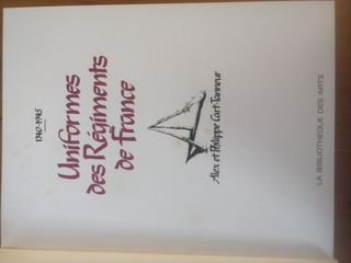 Uniformes des regiments de France