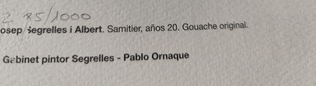 Litografía Barça Museo FC Barcelona