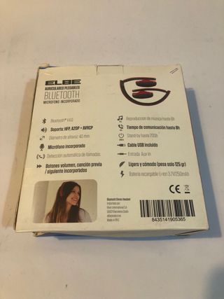 AURICULARES BLUETOOTH ELBE