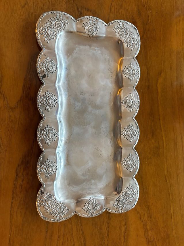 Dos tazas con soporte de plata inglesa/alpaca