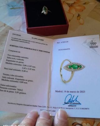 Anillo Esmeraldas Naturales