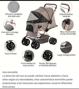 Precioso carrito mascota 