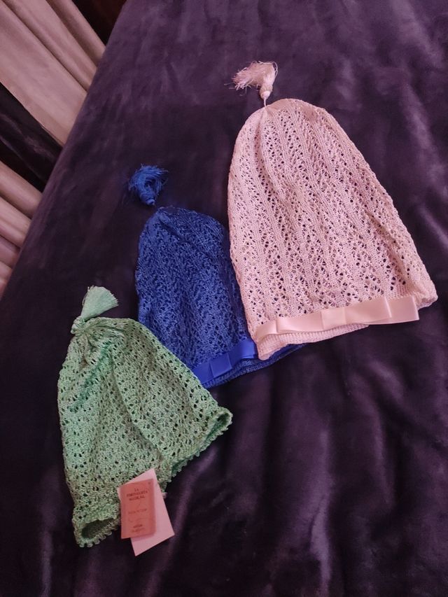 Berretti cofias falleras vintage