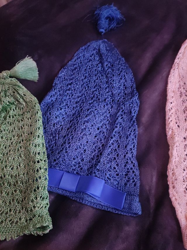 Berretti cofias falleras vintage