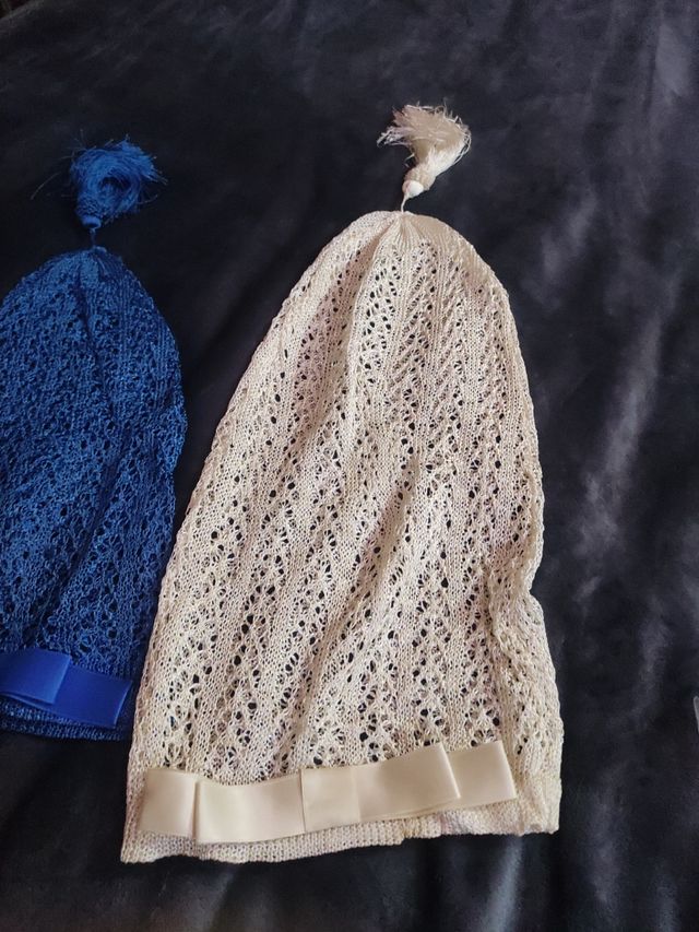 Berretti cofias falleras vintage