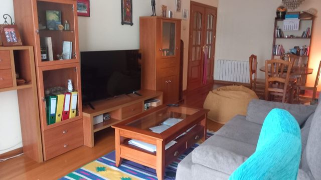 Mesa de tele de madera maciza